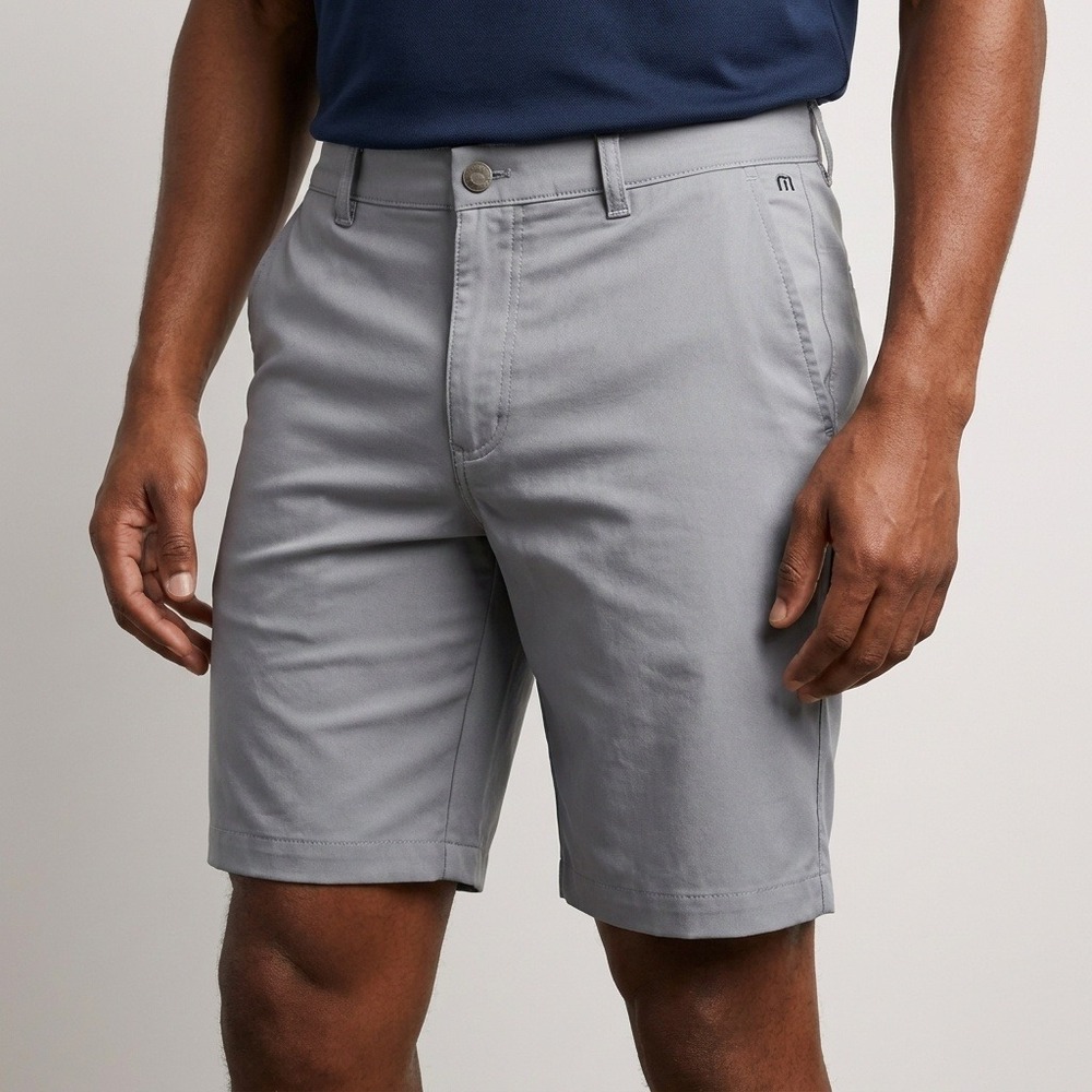 Bonobos Maide Golf Shorts Mens 32 Gray Performance Lightweight 9 Inseam